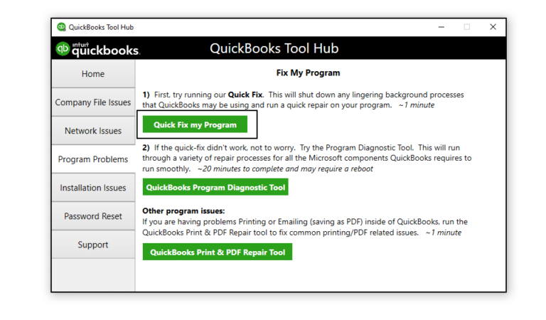 Download QuickBooks Tool Hub 