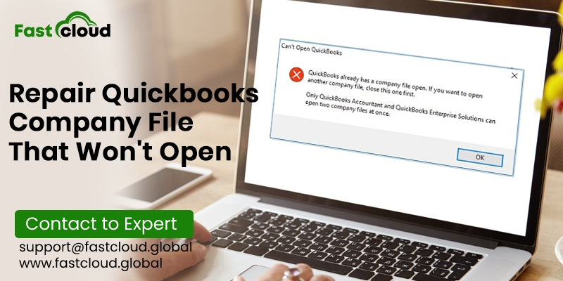 Quickbooks Company File That Won’t Open