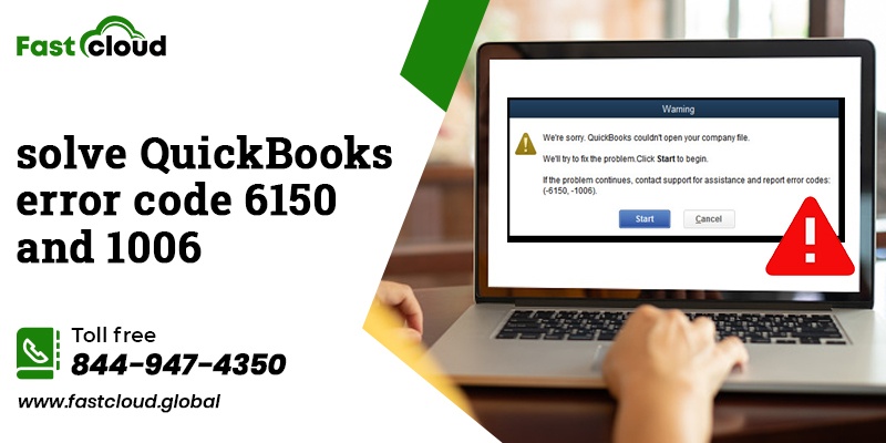 Fix QuickBooks error 6150 and 1006