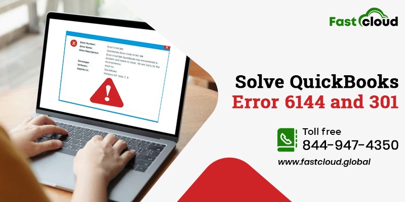 Quickbooks error 6144 and 301