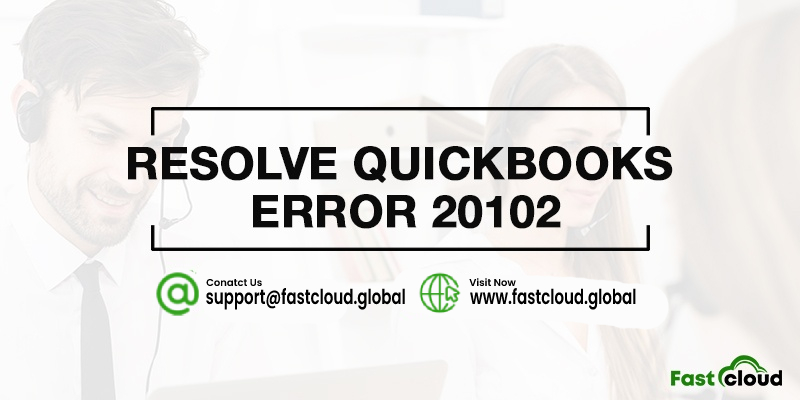 QuickBooks Error 20102