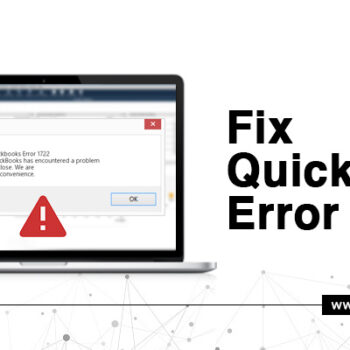 fix QuickBooks error 1722