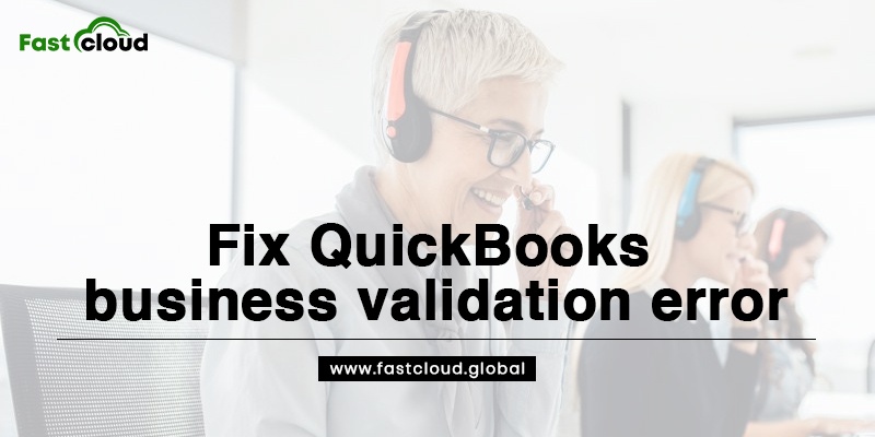 fix QuickBooks validation error