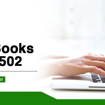 solve QuickBooks error 5502