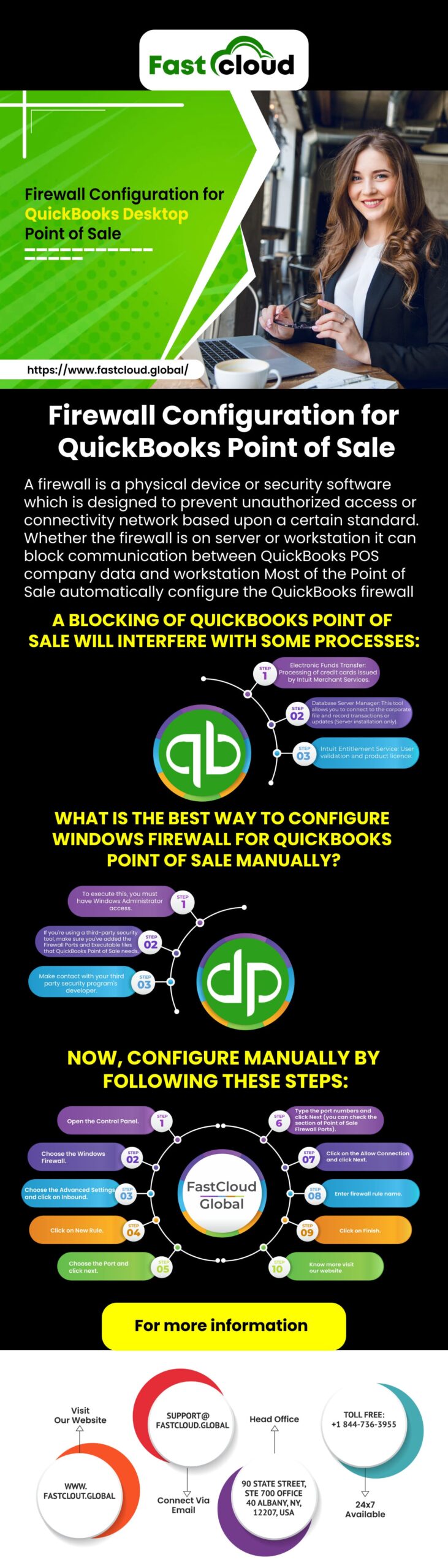 Firewall configuration for QuickBooks Point of Sale